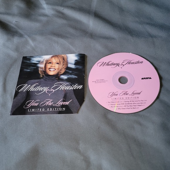 Other - You Are Loved CD Whitney Houston Arista Very Good -NO CASE